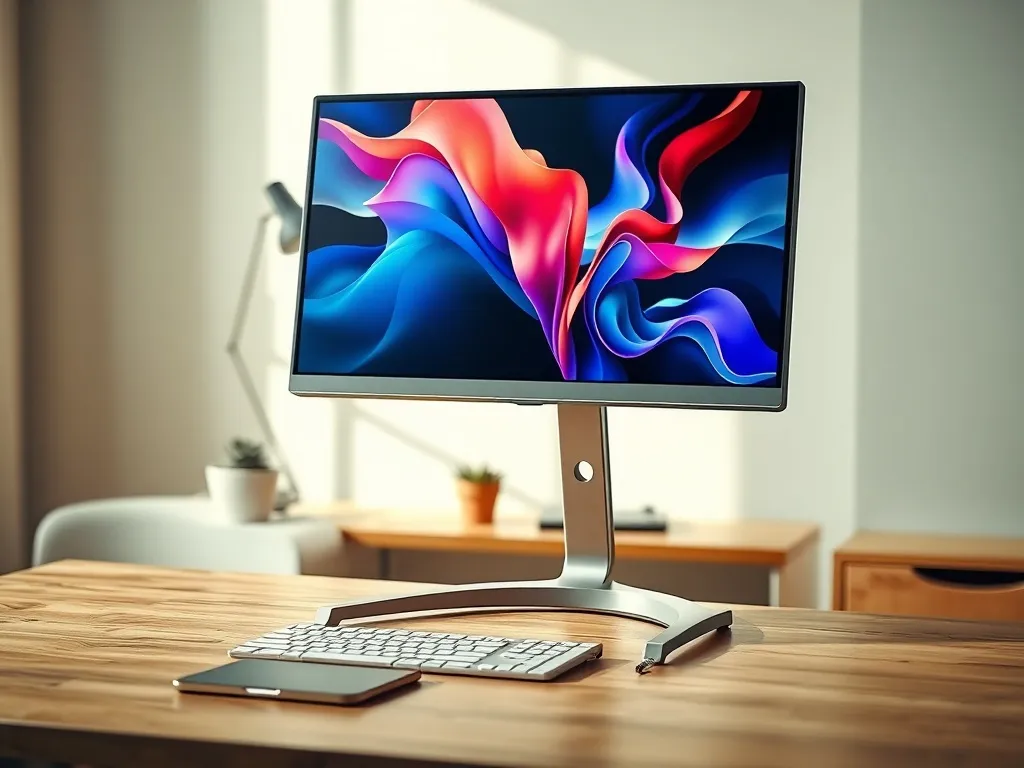 Uchwyt na monitor zamiast fabrycznej podstawki – dlaczego warto?