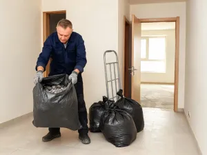 Przydomowy pas drogowy z trawnikiem, chodnikiem i ogrodzeniem oddzielającym posesję od jezdni w spokojnej ulicy